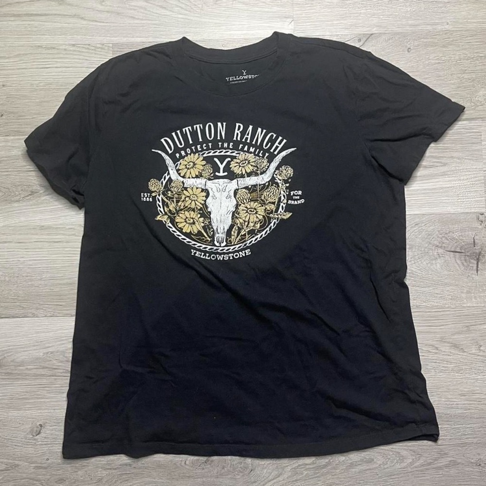Black Graphic T-Shirt